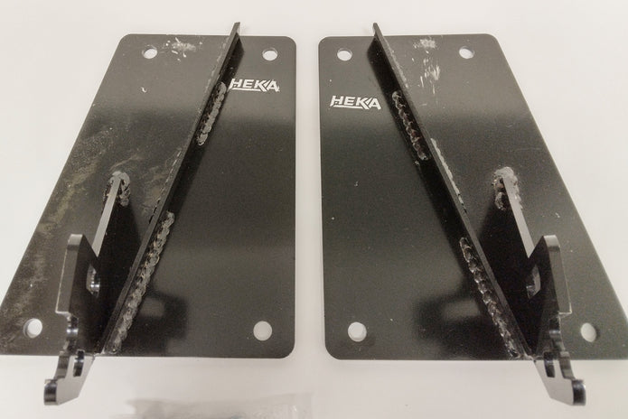 HEKA Bumper Conversion Brackets to Bolt 4th Gen for Dodge Ram Bumper to 2nd Gen