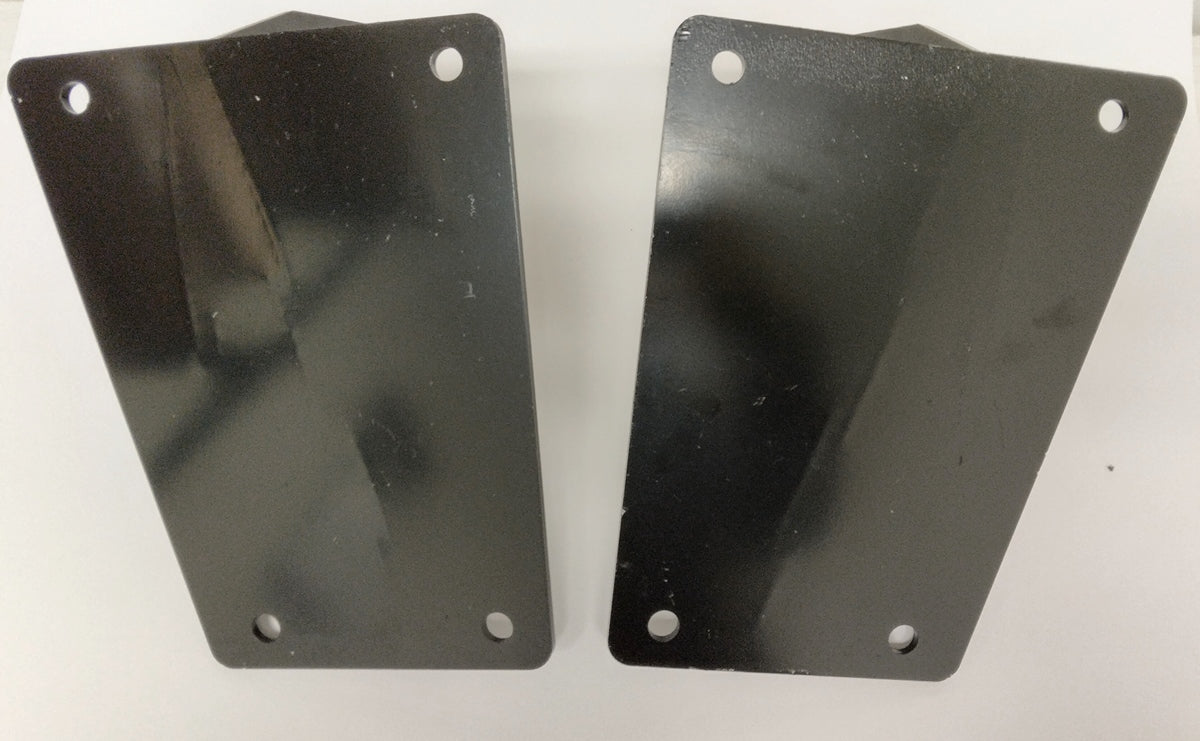 HEKA Bumper Conversion Brackets to Bolt 4th Gen for Dodge Ram Bumper to 2nd Gen