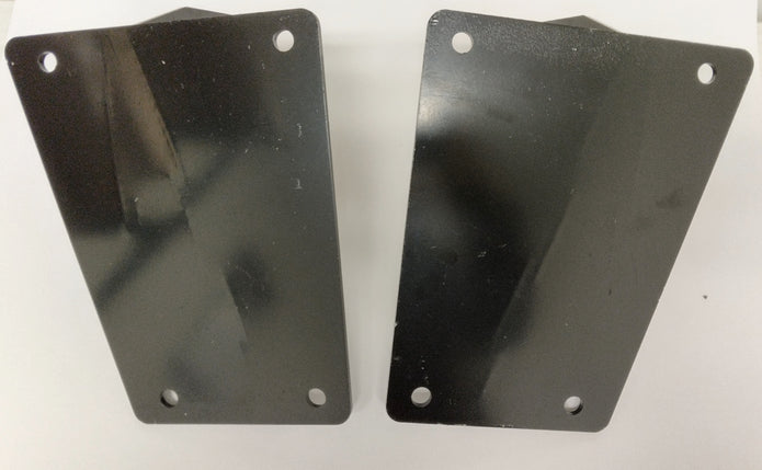 HEKA Bumper Conversion Brackets to Bolt 4th Gen for Dodge Ram Bumper to 2nd Gen