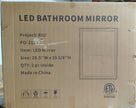 LED Bathroom Lighted Mirror 29.5