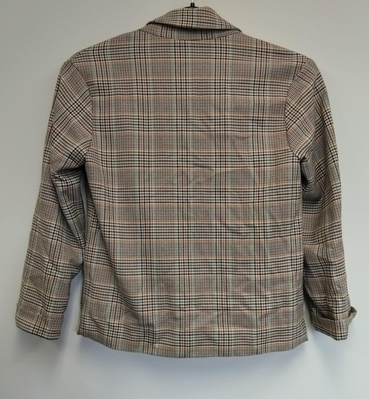 Zara Girl’s Double Breasted Rustic Plaid Blazer