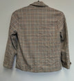 Zara Girl’s Double Breasted Rustic Plaid Blazer
