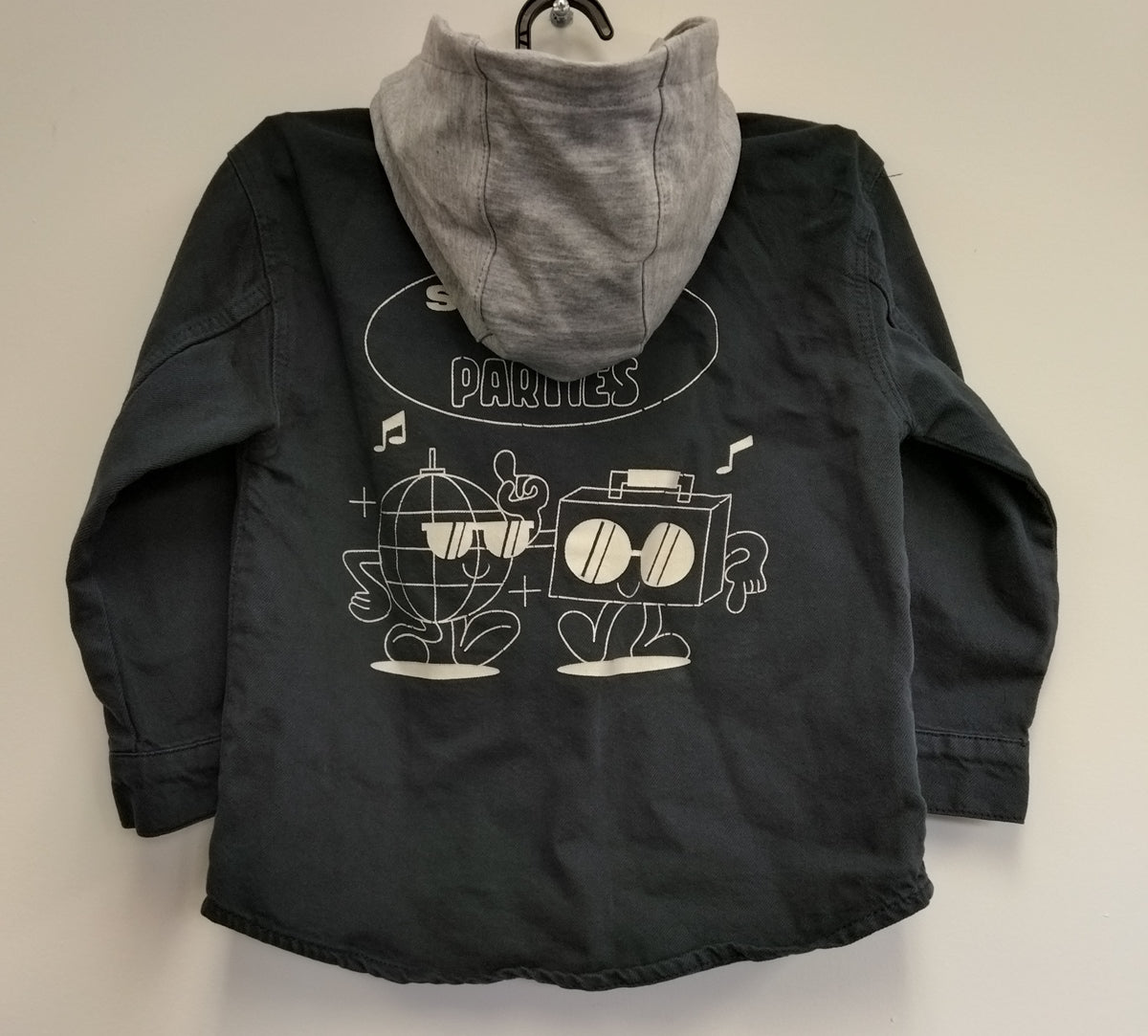 ZARA KIDS Denim Hoodie Jacket