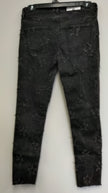 ZARA Size 6 Black Star Embellished Women Jeans