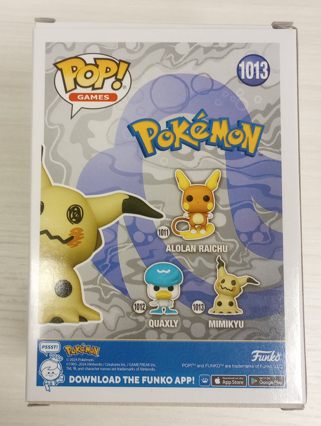 Pop Games Pokemon 3.75 Inch Action Figure - Mimikyu #1013