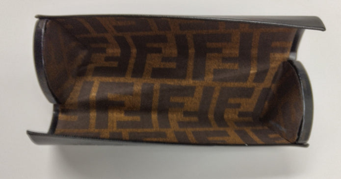 Authentic Fendi eyeglasses case for reading glasses Triangular
