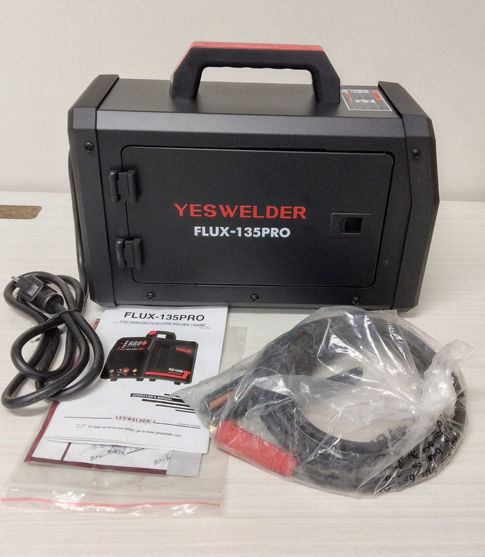 AS IS / USED LIKE NEW / YESWELDER FLUX-135PRO Flux Core MIG Welder