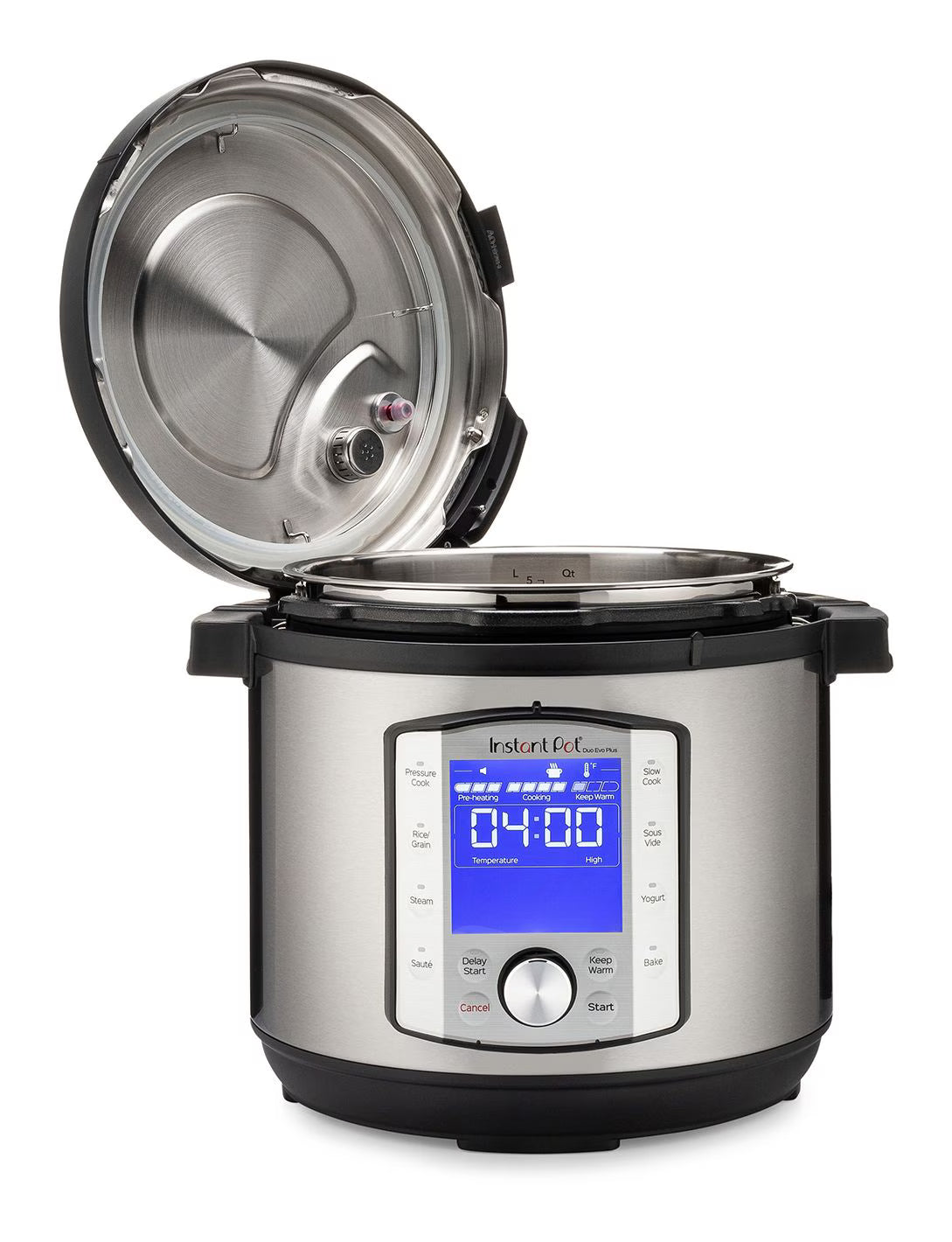 Instant Pot Duo Evo Plus Pressure Cooker, 6-qt