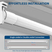 JESLED T8 LED Tube Lights 4FT, 14W 2450LM, Type A+B, 5000K Daylight White | Single or Double End Powered, Plug and Play or Ballast Bypass