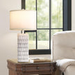 Set of 2 Modern Farmhouse Table Lamps for Bedrooms Living Room, 26
