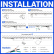NEW IN OPEN BOX (12 Pack) Barrina T5 LED Shop Light, 4FT, 2200lm, 6500K, 20W, Linkable | Super Bright White Utility Garage Light