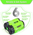 5.0Ah Upgraded Battery for EGO 56V Compatible with Power 56V EGO Power+ Tools
