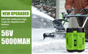 5.0Ah Upgraded Battery for EGO 56V Compatible with Power 56V EGO Power+ Tools