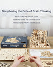 ROKR 3D Assembly Wooden Puzzle Brain Teaser Game Mechanical Gears Set LG504