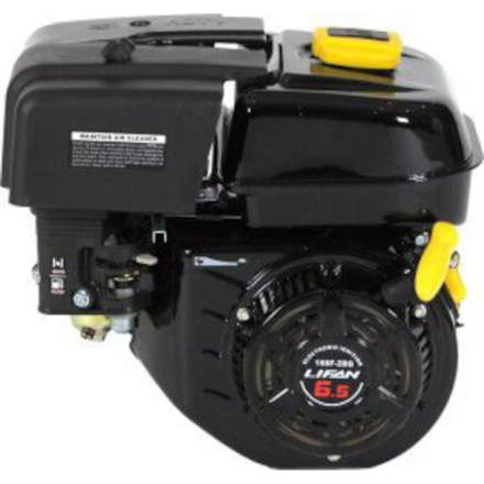 LIFAN 6.5 HP OHV Electric/Recoil Start Horizontal Keyway Shaft Engine