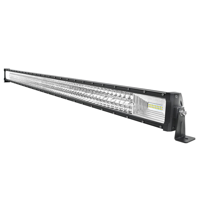 NEW / OPEN BOX 51inch LED Light Bar Driving Lights Wiring Harness Kit for Off Road ATV AWD SUV 4WD 4x4 Pickup