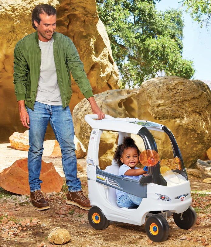 Little Tikes Adventure Rover, Indoor/Outdoor Space Ride-On w/Sound FX, Kid and Parent Powered, Children, Toddlers, Boys, Girls, Ages 1.5 to 5 Years