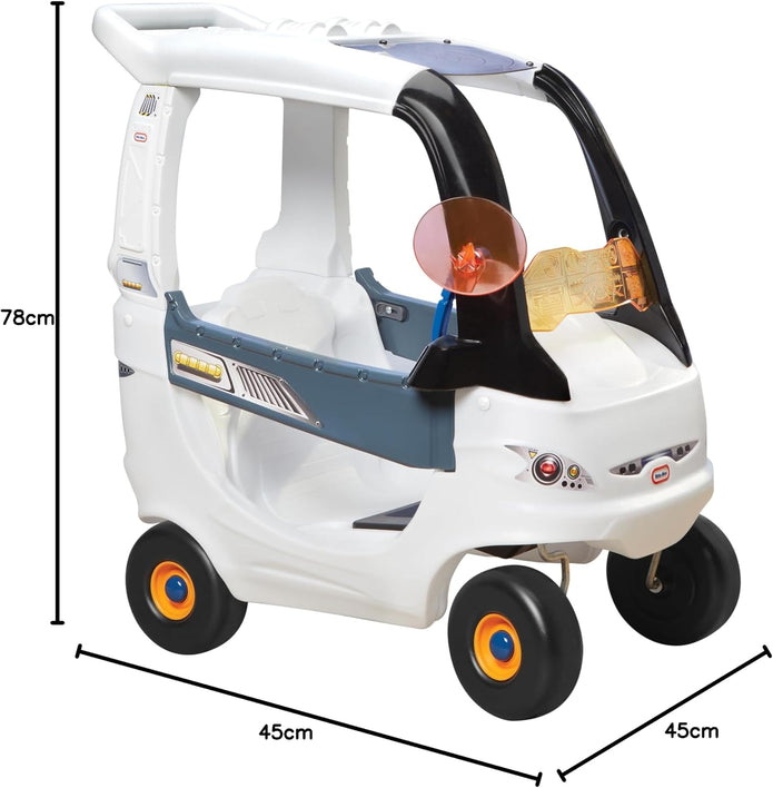 Little Tikes Adventure Rover, Indoor/Outdoor Space Ride-On w/Sound FX, Kid and Parent Powered, Children, Toddlers, Boys, Girls, Ages 1.5 to 5 Years