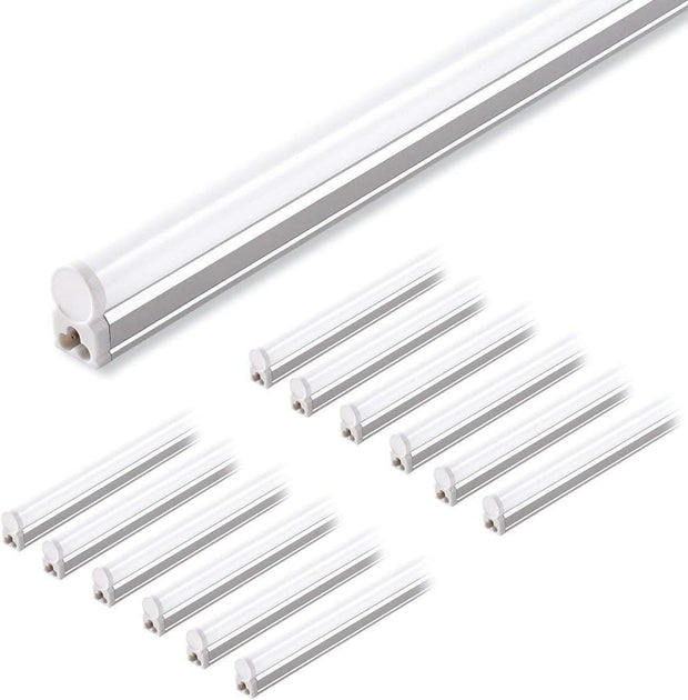 NEW IN OPEN BOX (12 Pack) Barrina T5 LED Shop Light, 4FT, 2200lm, 6500K, 20W, Linkable | Super Bright White Utility Garage Light