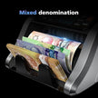 Aneken N60 Multi-Denominations Money Counter, 6 Detection Methods (UV/IR/MG/MT/DD/CIS),1200 Bills/min, Mixed Bills Value Counting Machine, 3.5
