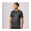 Pikachu, Shiinotic & Friends Pokémon Nature: Fall Black Relaxed Fit Crew Neck T-Shirt - Adult