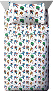 Jay Franco Marvel Avengers Fighting Team 5 Piece Full Bed Set - Includes Reversible Comforter & Sheet Set Bedding