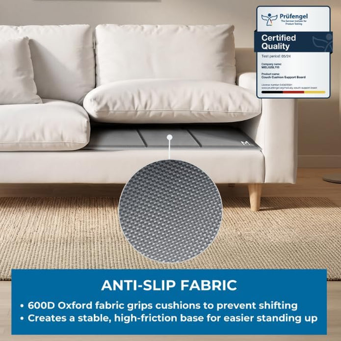 Meliusly Couch Cushion Support Board for Sagging Sofa Cushions (28x72)