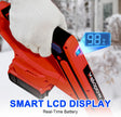 Cordless Snow Shovel Compatible for Milwaukee 18V Battery with Brushless Motor, 12'' Cordless Snow Blower, Electric Snow Thrower,6.2