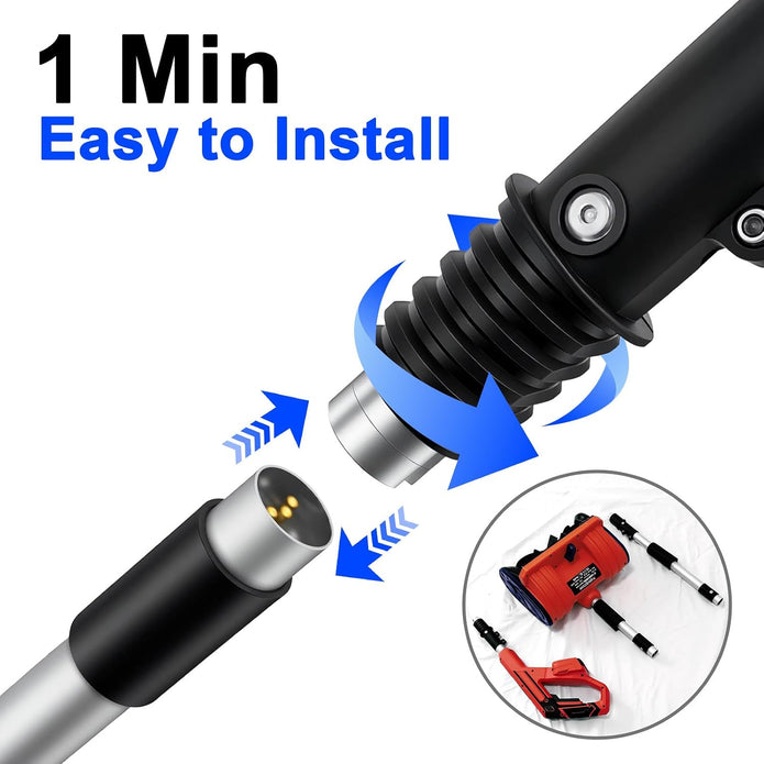 Cordless Snow Shovel Compatible for Milwaukee 18V Battery with Brushless Motor, 12'' Cordless Snow Blower, Electric Snow Thrower,6.2