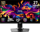 MSI MAG 271QP QD-OLED X28 27-inch 2560 x 1440 (QHD) Gaming Monitor, 280Hz, Adaptive-Synch, HDR Ready, HDMI, VGA Port,VESA Mountable, Tilt, 4-Side Slim Bezel, 0.03ms, Black