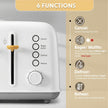 BUYDEEM DT640 4-Slice Toaster, 7 Shade Settings, 1.5
