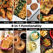 Ninja Foodi 8-in-1 Digital Air Fry Oven, Stainless, SP101C 1800W, Air Fry, Air Roast, Bake, Flip-Away for Storage