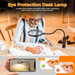 Magnifying Glass with Light and Stand, 15X & 8X Magnifying Lamp with Clamp, 5 Color Lighting Modes Stepless Dimmable LED Desk Lamp Hands Free