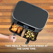 Ninja Foodi Air Fryer, 8 Qt/7.6L DualZone, 6-in-1, Grey, DZ201C