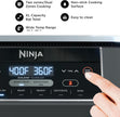 Ninja Foodi Air Fryer, 8 Qt/7.6L DualZone, 6-in-1, Grey, DZ201C
