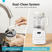 Nut Milk Maker, Soy Milk Maker, 12-in-1, Glass Jar, Auto Clean, 1.5L