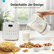 Nut Milk Maker, Soy Milk Maker, 12-in-1, Glass Jar, Auto Clean, 1.5L