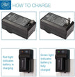 BM Premium 2 NP-FW50 Batteries and Battery Charger for Sony A6400, a3000, a5000, a6000, a6300, a6500 Digital Cameras