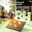 addlon Solar String Lights Outdoor 96FT, ST38 String Lights for Outside with 30+2 Shatterproof LED Bulbs