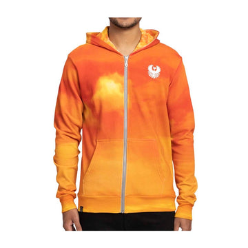 Ho-Oh Pokémon Take Flight Allover-Print Heavyweight Zip-Up Hoodie - Adult