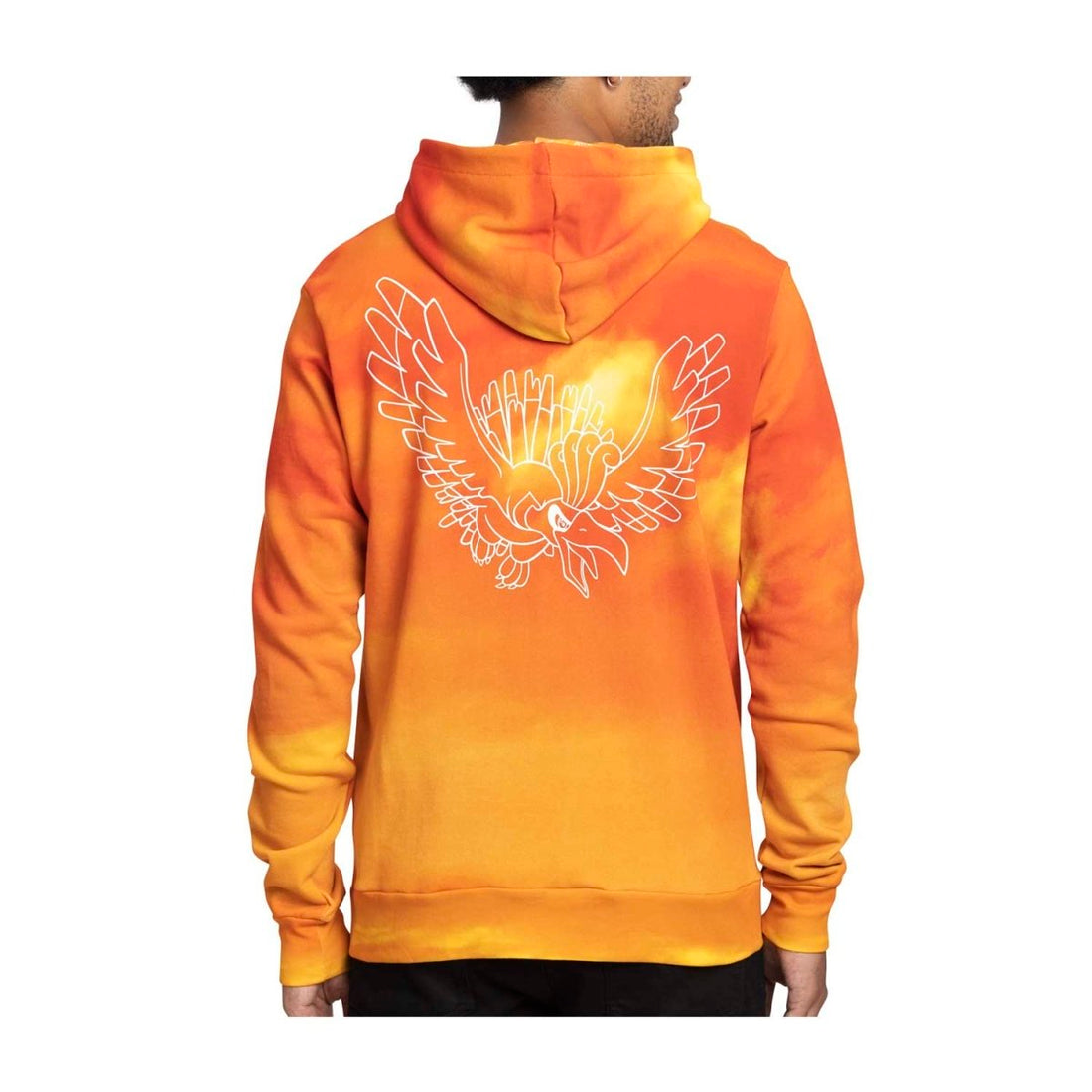 Ho-Oh Pokémon Take Flight Allover-Print Heavyweight Zip-Up Hoodie - Adult
