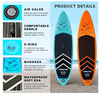 SUP Inflatable Stand Up Paddle Board 10'6"/32" 6" Ultra-Light Thick Paddleboard