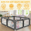 Palopalo 69x59in Extra Large Baby Playpen Ideal for First-time Mom
