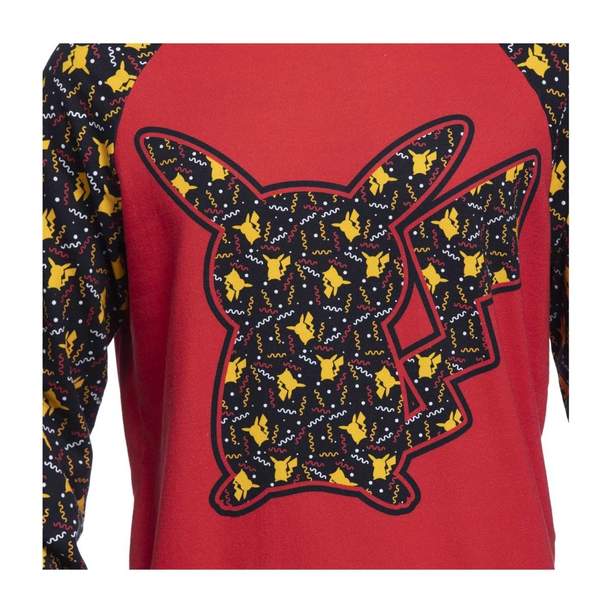 Pokémon Center Pikachu Party Raglan Crew Neck Sweatshirt - Adult Size L