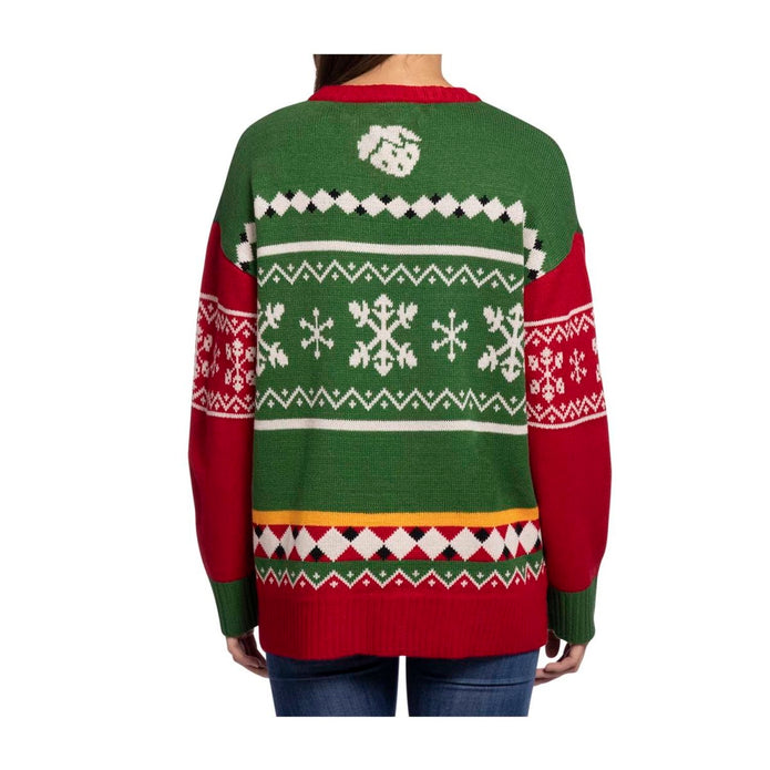 Greedent Red & Green Knit Sweater  Pokemon Centre - Adult Size S
