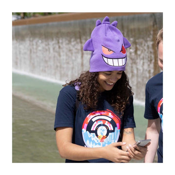 Pokémon Cente Gengar knit warm Hat (One Size-Adult)