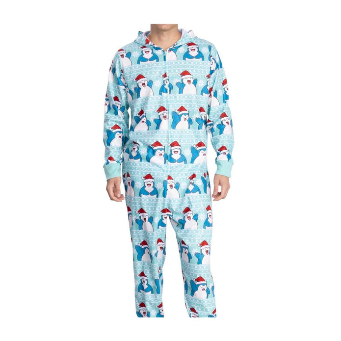 Pokémon Center Snorlax Holiday Hooded One-Piece Pajamas - Adult Size XL