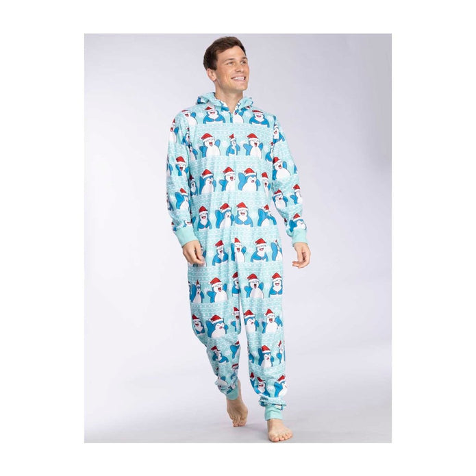 Pokémon Center Snorlax Holiday Hooded One-Piece Pajamas - Adult Size XL