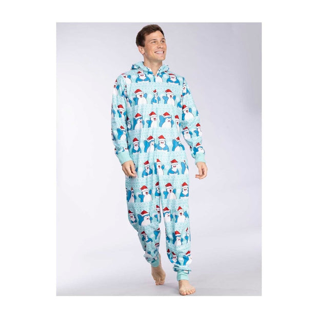 Pokémon Center Snorlax Holiday Hooded One-Piece Pajamas - Adult Size XL
