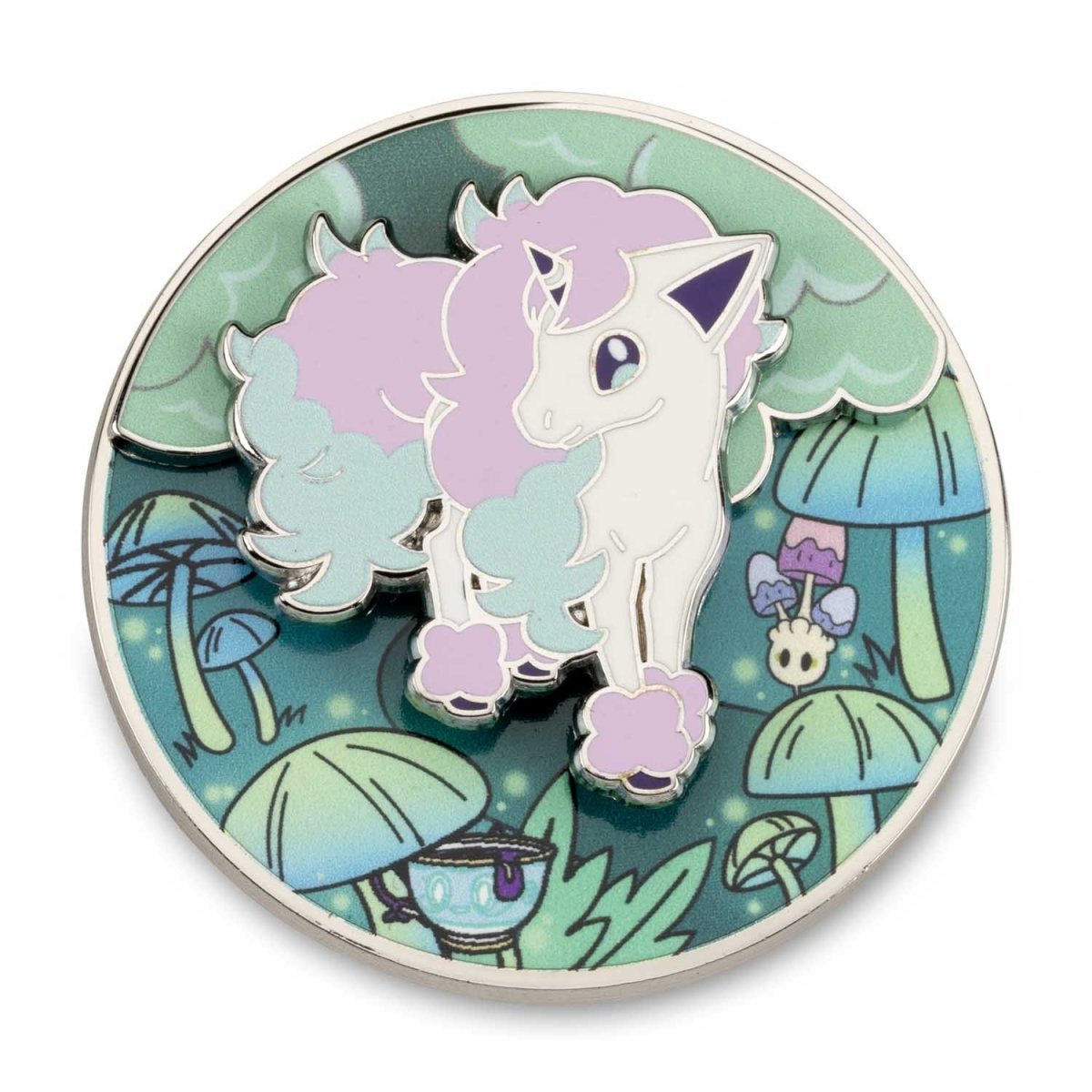 Galarian Ponyta Forest Path Pokémon Spinning Scenes Pin